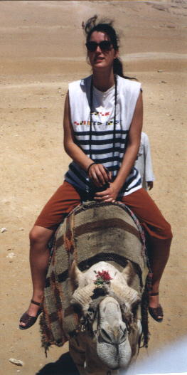 Eva on a camel